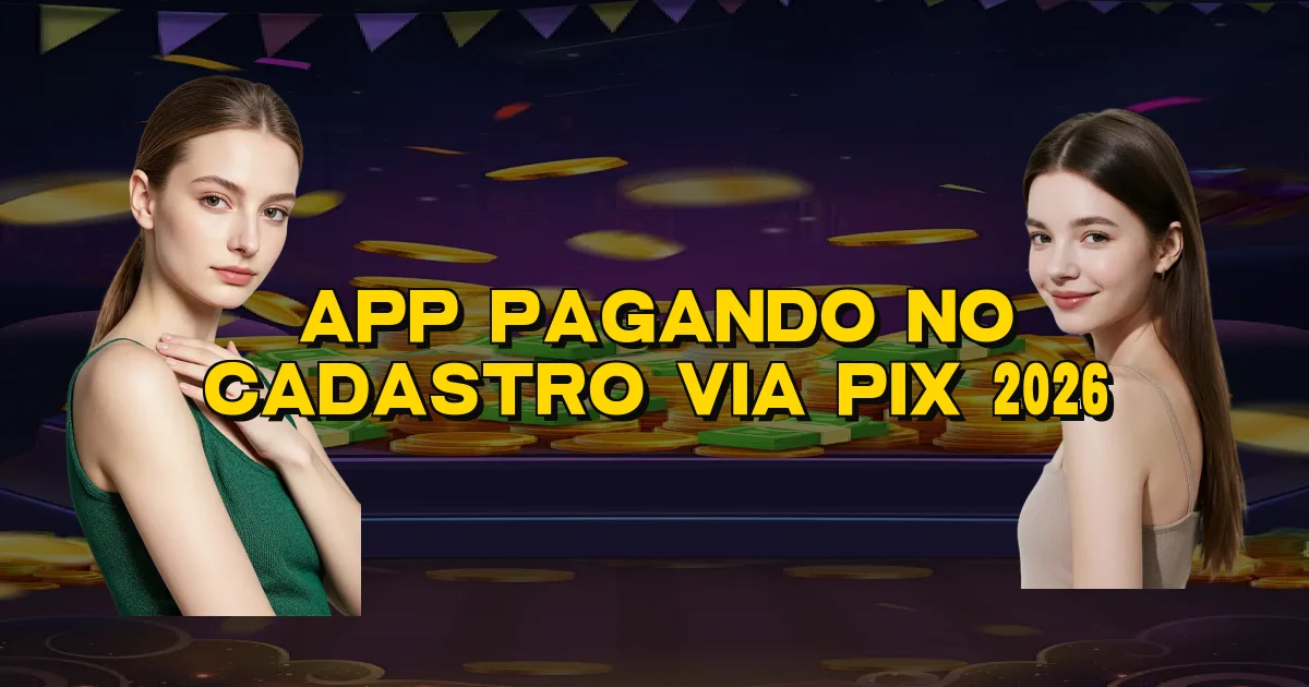App Pagando No Cadastro Via Pix 2026 Oficial