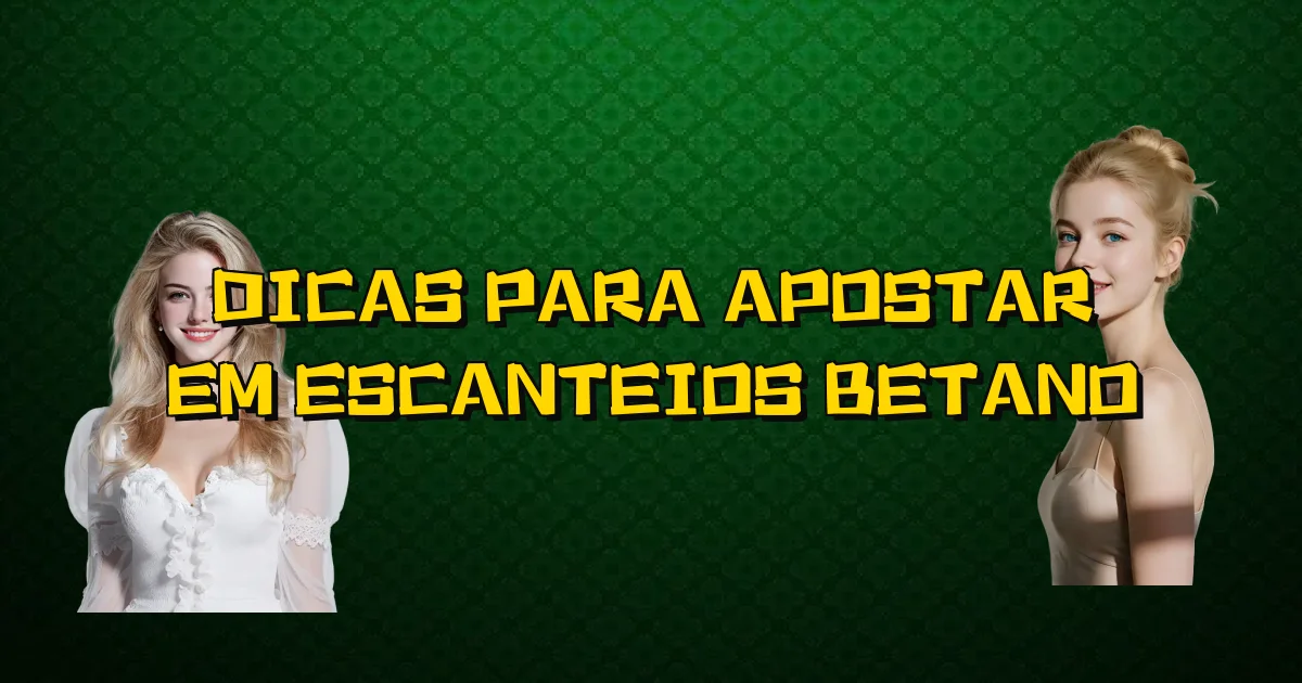 Dicas Para Apostar Em Escanteios Betano Oficial