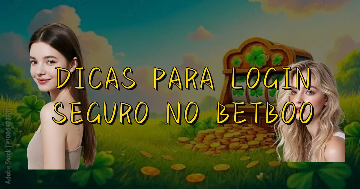 Dicas Para Login Seguro No Betboo Oficial