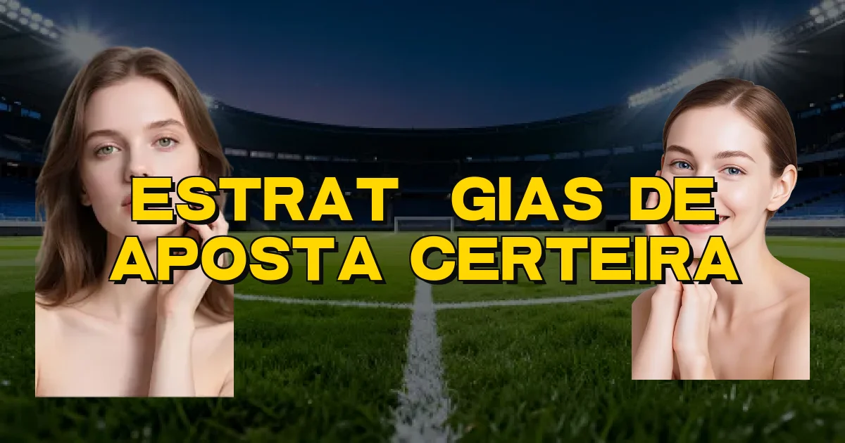 Estratégias De Aposta Certeira Oficial