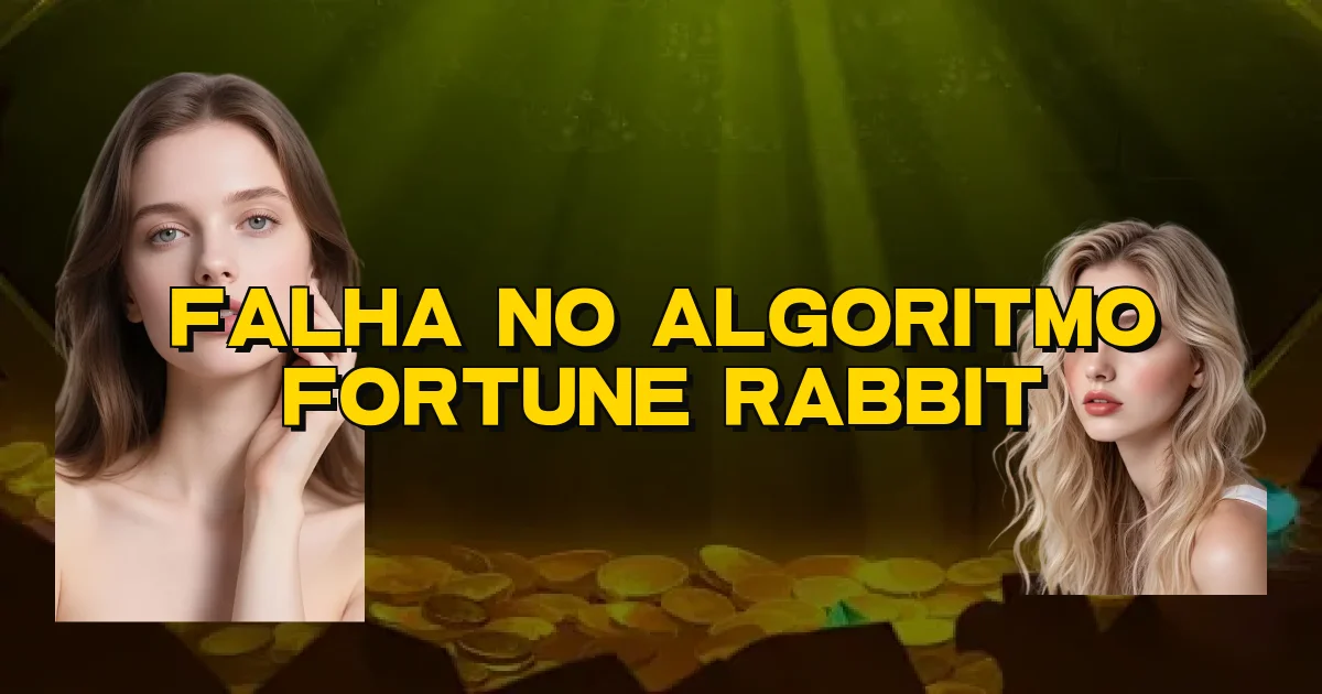 Falha No Algoritmo Fortune Rabbit Oficial