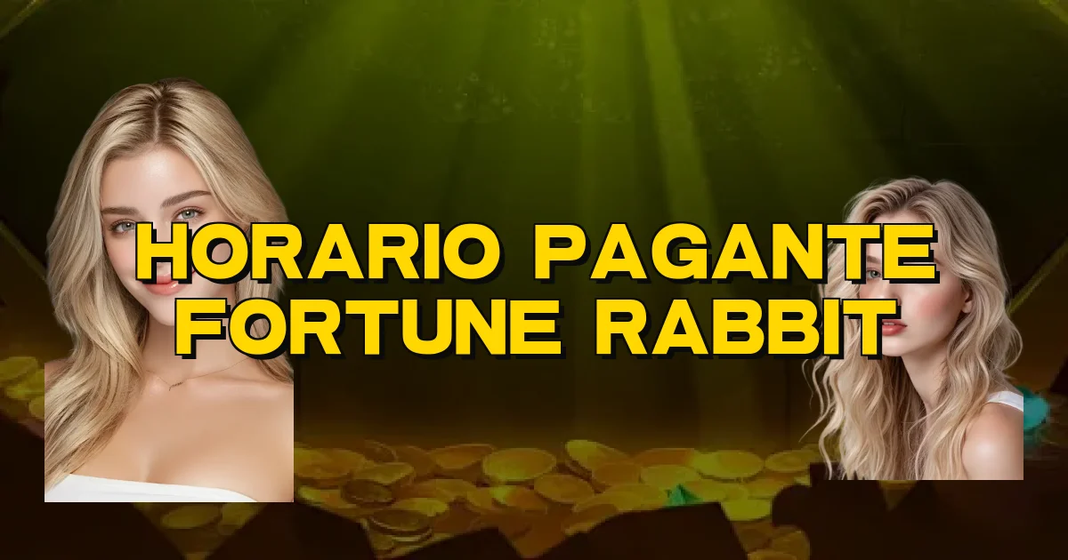 Horario Pagante Fortune Rabbit Oficial