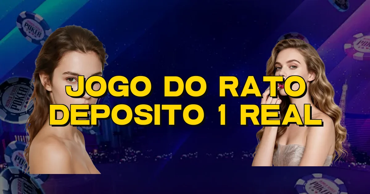 Jogo Do Rato Deposito 1 Real Oficial