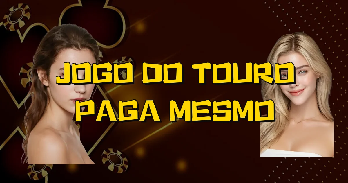 Jogo Do Touro Paga Mesmo Oficial