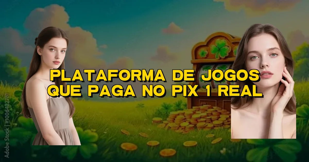 Plataforma De Jogos Que Paga No Pix 1 Real Oficial